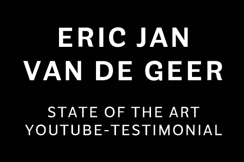 State of the Art YouTube-testimonial: Eric Jan van de Geer
